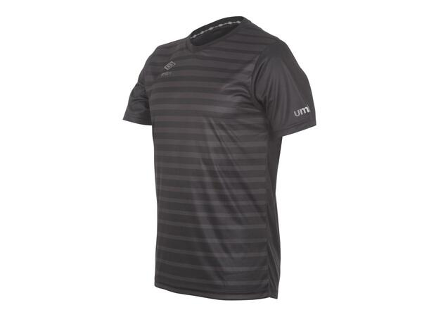 UMBRO Sublime SS Jersey Sort XL Kortermet sublimert spillertrøye 